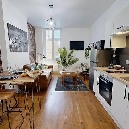 Apartment Hiver Magnifique 2 Pieces Rdc Proche Centre-ville Reims